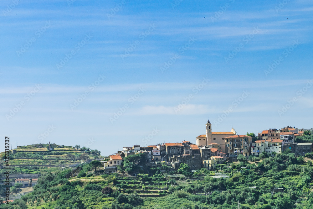 Italian village in north Italy