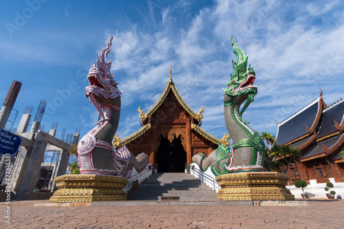 Canvas Print Thai temple
