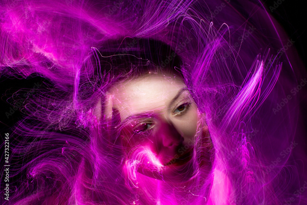 lightpainting portrait, new art direction, long exposure photo without photoshop, light drawing at long exposure lightpainting portrait, new art direction, long exposure photo without photoshop, light drawing at long exposure