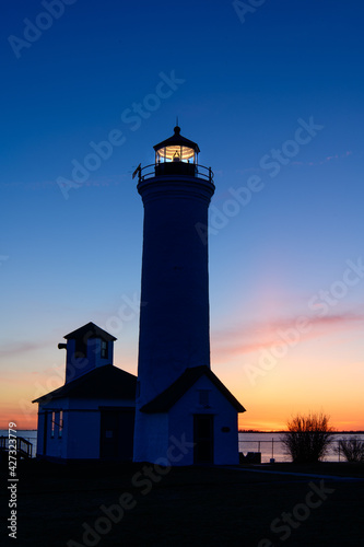Sunset at Tibbets Point Lighthouse