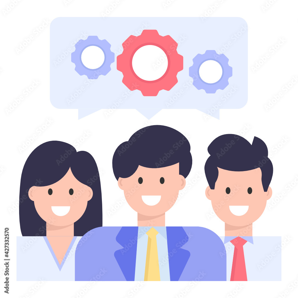Office Discussion Flat Icons collection
Office Discussion Flat Icons collection