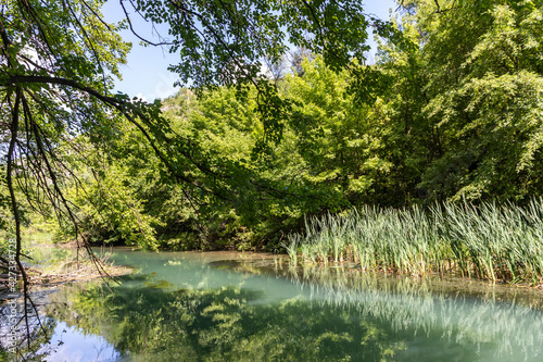 Iskar Panega Geopark along the Gold Panega River  Bulgaria