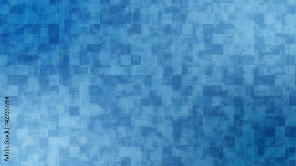 Blue square shapes blurred on the background slowly. Blue square shapes blurred on the background slowly.