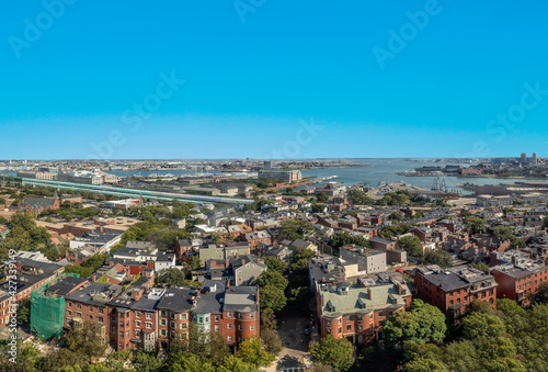 view from Bunker Hill Monument - Boston, USA © travelview