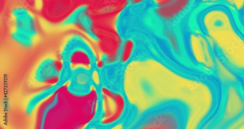 Colorful background animated digital tint