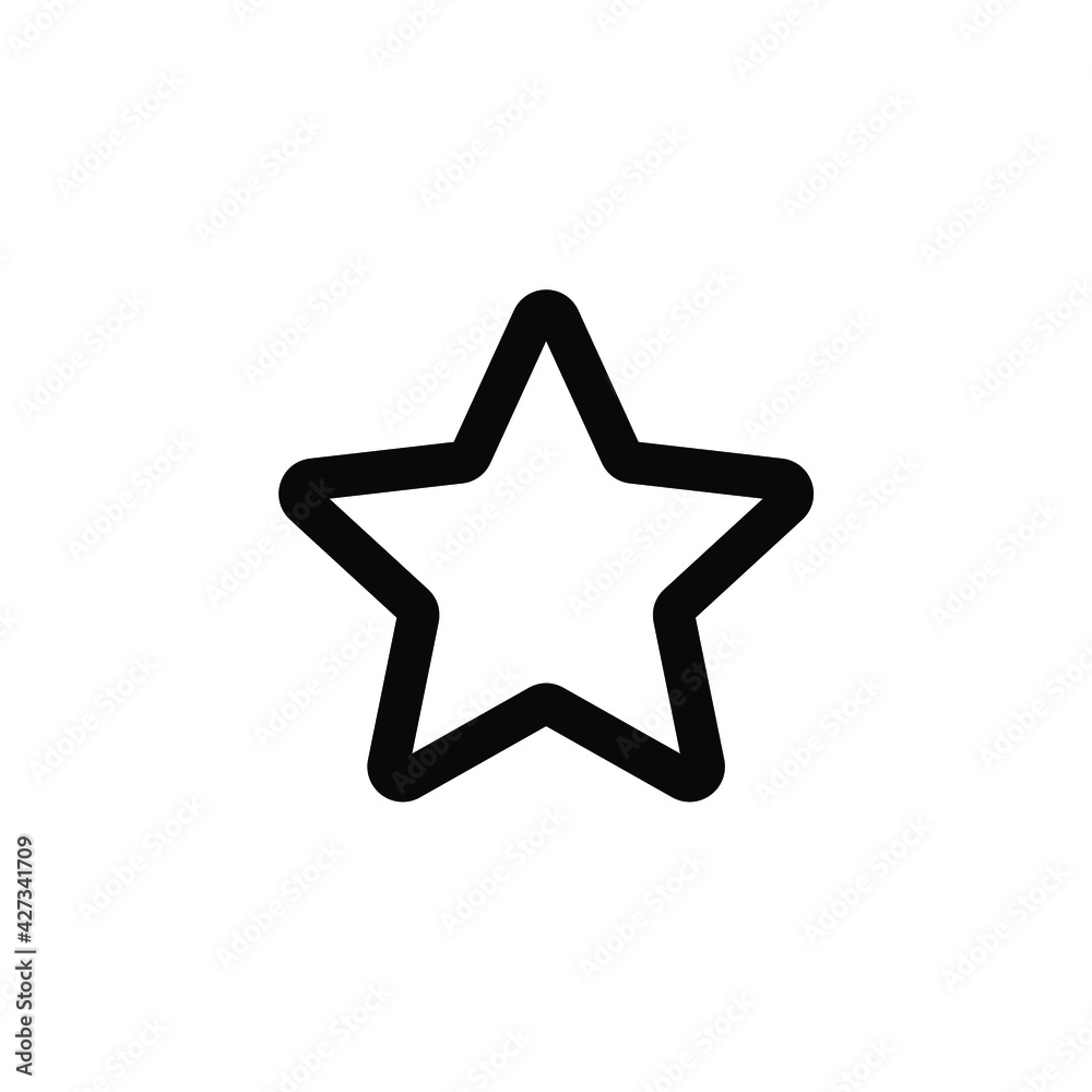star icon on white background