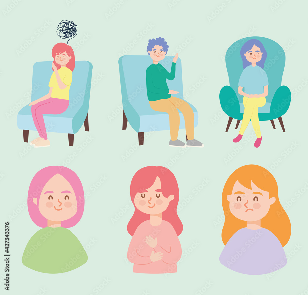 people and armchairs people and armchairs