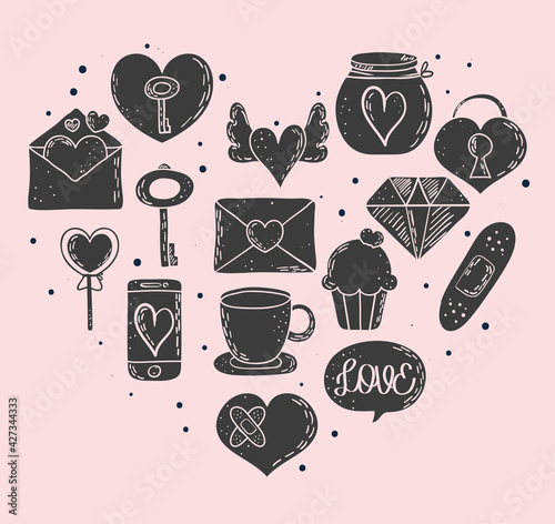 love doodles design