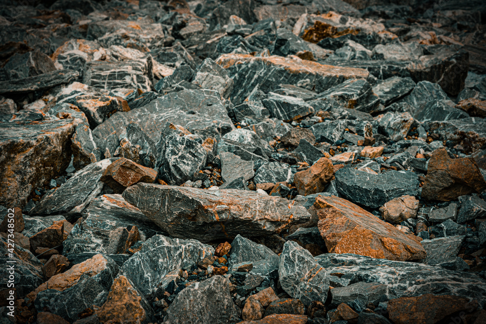 A vintage orange rock image can be used as a background image.