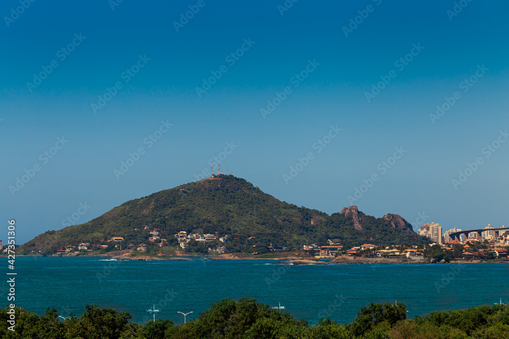 Morro do moreno in the city of Vila Velha. Morro do moreno in the city of Vila Velha.