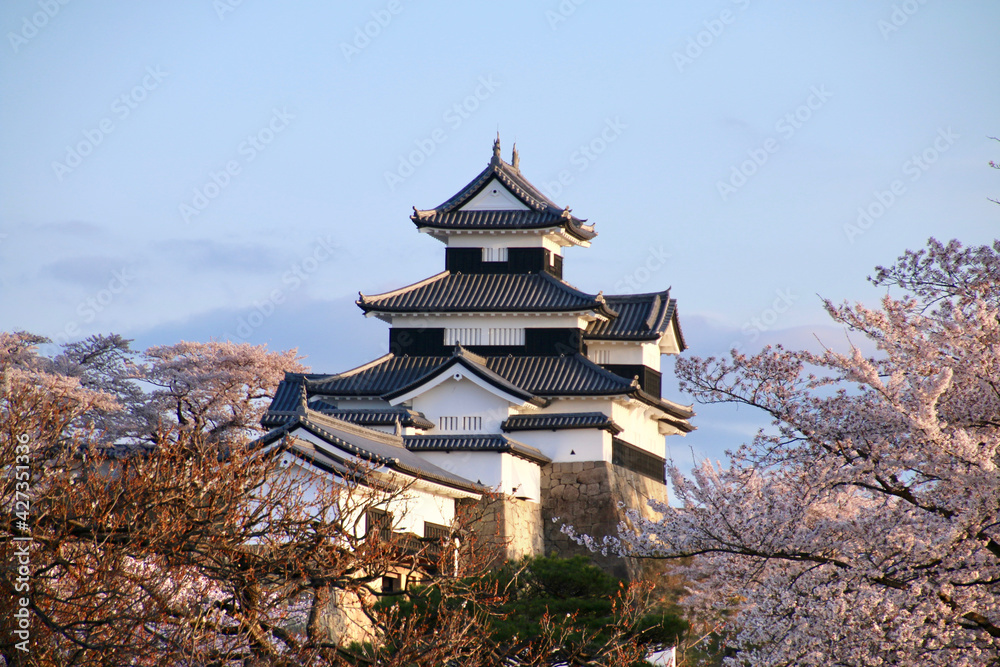 春の小峰城(福島県・白河市) 春の小峰城(福島県・白河市)