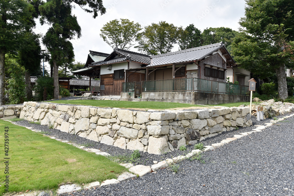 穴太衆の石組　滋賀県大津市穴太