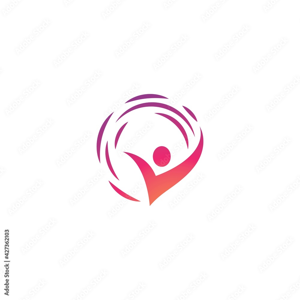 Success people illustration Success people illustration