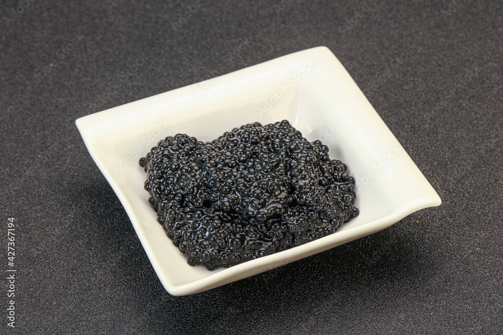 Luxury strugeon fish black caviar Luxury strugeon fish black caviar