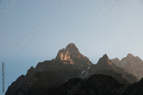 mountains in the mountains
