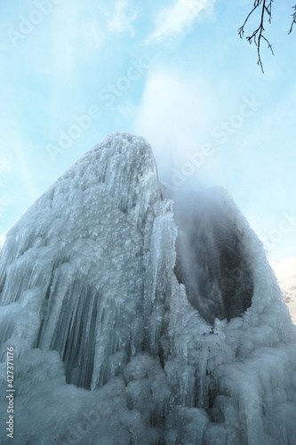 winter fountain 