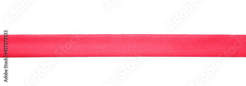 Free Download Red ribbon on white background - GFXLoad