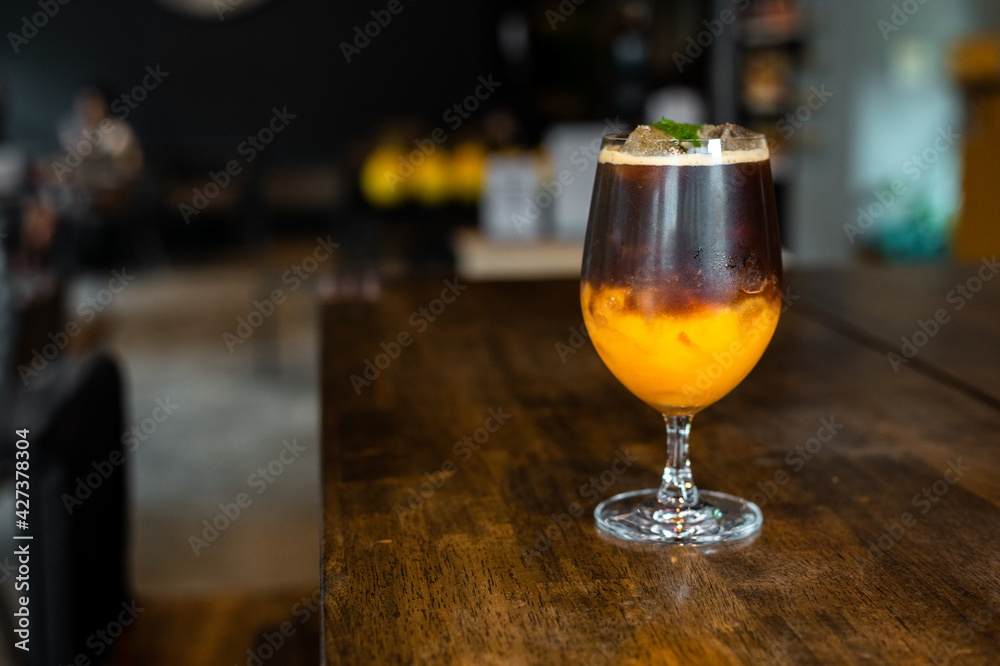 seasonal drink marian plum smoothie with espresso shots seasonal drink marian plum smoothie with espresso shots