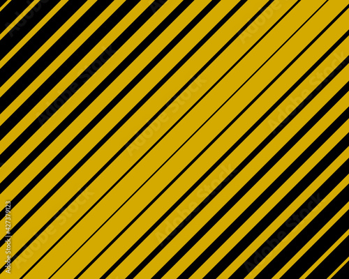 Rayas doradas menguantes diagonales sobre fondo negro