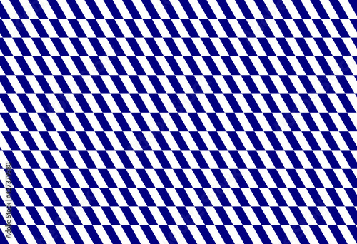 Patrón de rayas azules y blancas con ligera inclinación a la izquierda colocadas de forma alternada photo