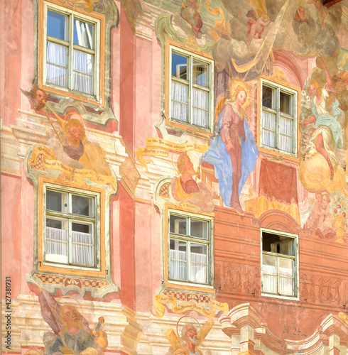 Lüftlmalerei in Mittenwald