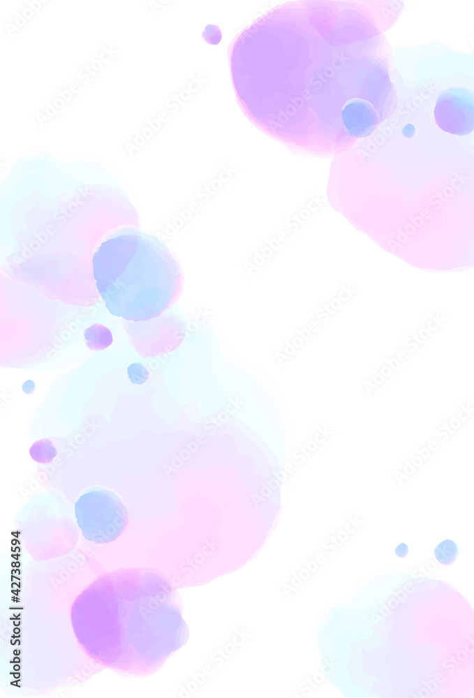 水彩のドット背景(縦) 水彩のドット背景(縦)