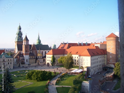 Wawel castle within walls