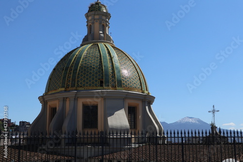 Napoli - Cupola della Basilica di Santa Maria alla Sanità dal ponte photo