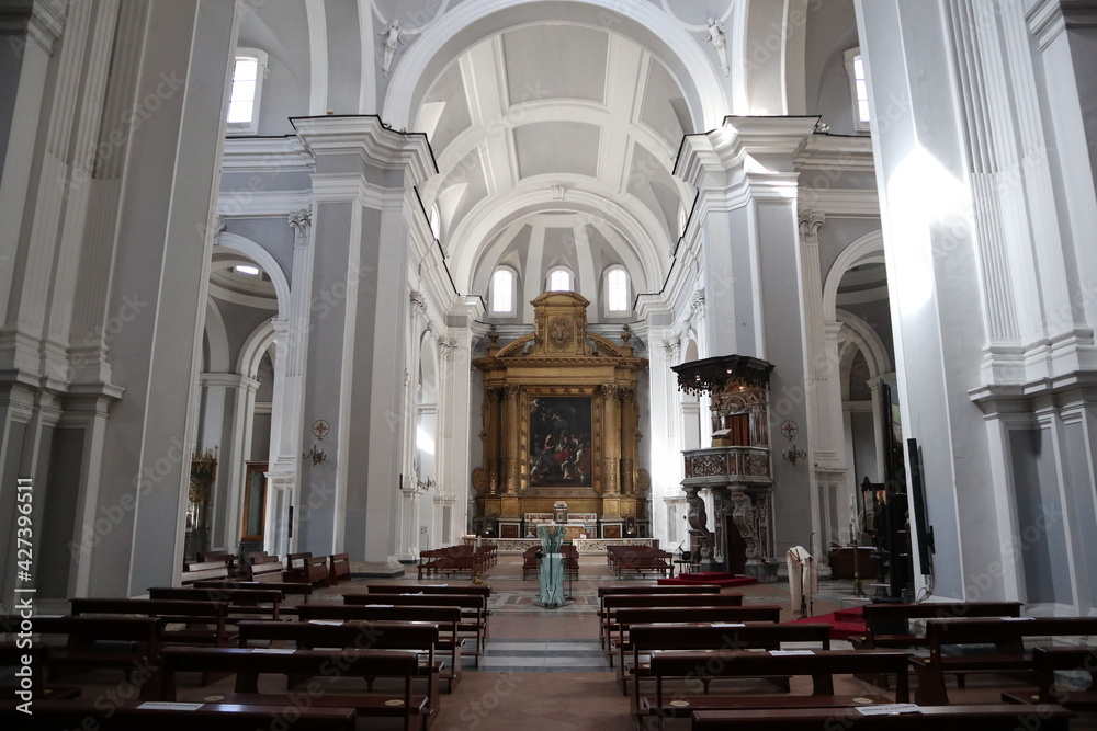 Fototapeta premium Napoli - Transetto della Basilica Santa Maria alla Sanità