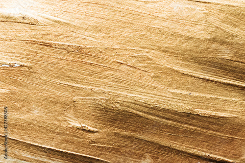 Golden bright painted texture background