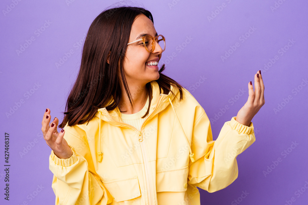 Young mixed race woman isolated joyful laughing a lot. Happiness concept. Young mixed race woman isolated joyful laughing a lot. Happiness concept.