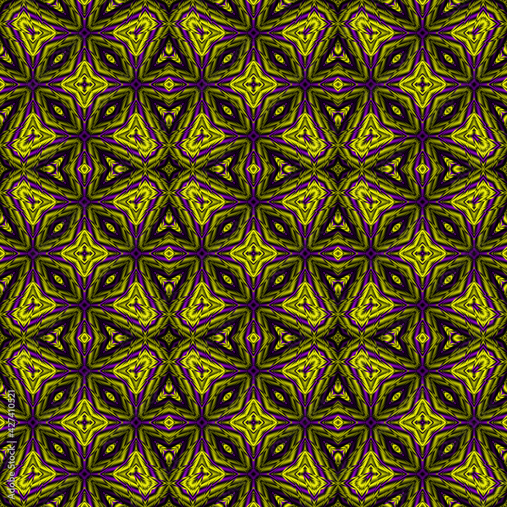 abstract geometric fractal pattern