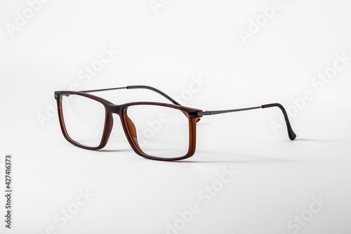 Fashion glasses style plastic-framed