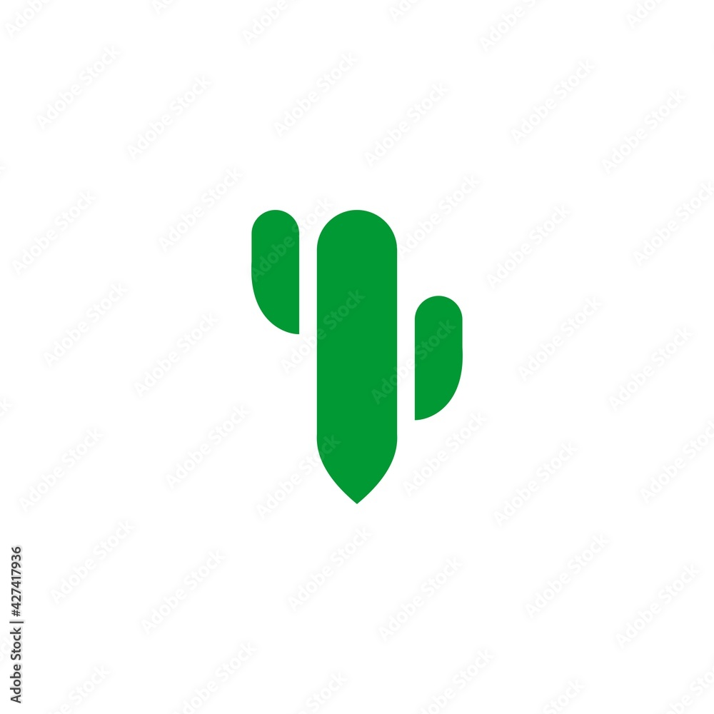 cactus logo template vector Illustration cactus logo template vector Illustration