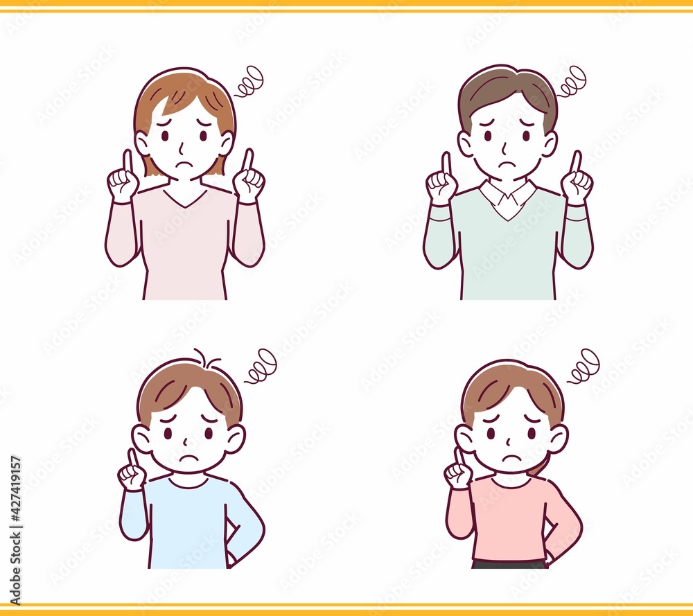 人のリアクションセット 人のリアクションセット