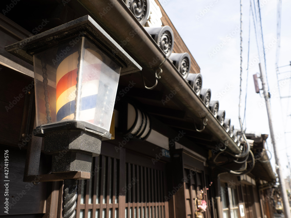 Obraz premium street lamp in the city
