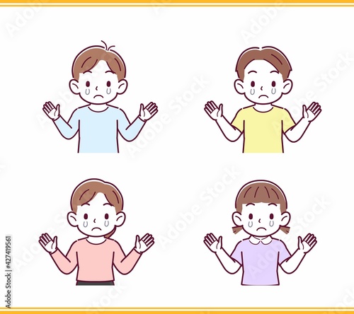 人のリアクションセット