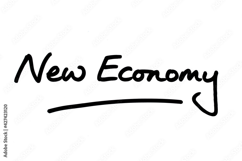Fototapeta premium New Economy