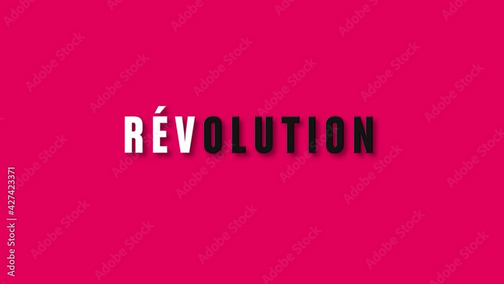 révolution révolution