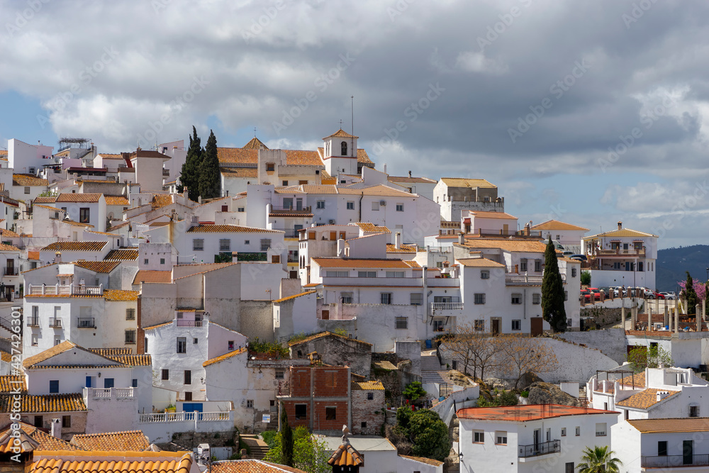 municipio de Comares en la comarca de la Axarquía de Málaga, Andalucía