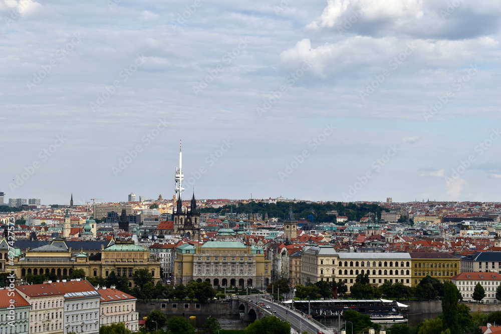 Sicht über Prag 