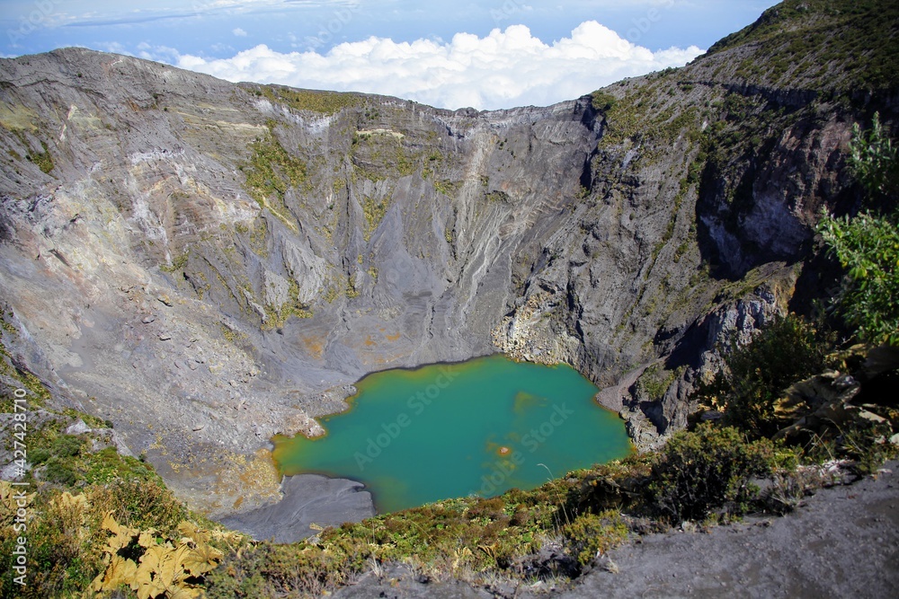 Volcan Irazú au Costa Rica