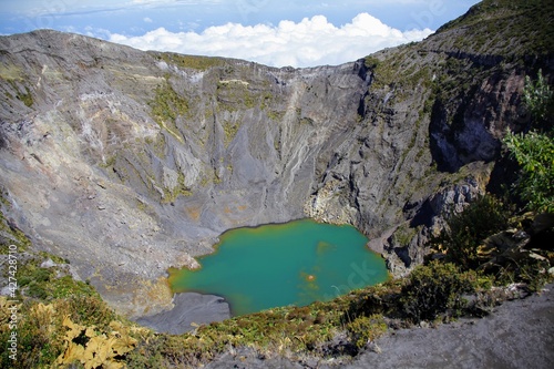 Obraz na płótnie Volcan Irazú au Costa Rica w salonie
