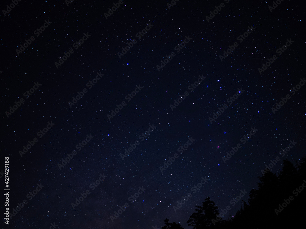 starry night sky