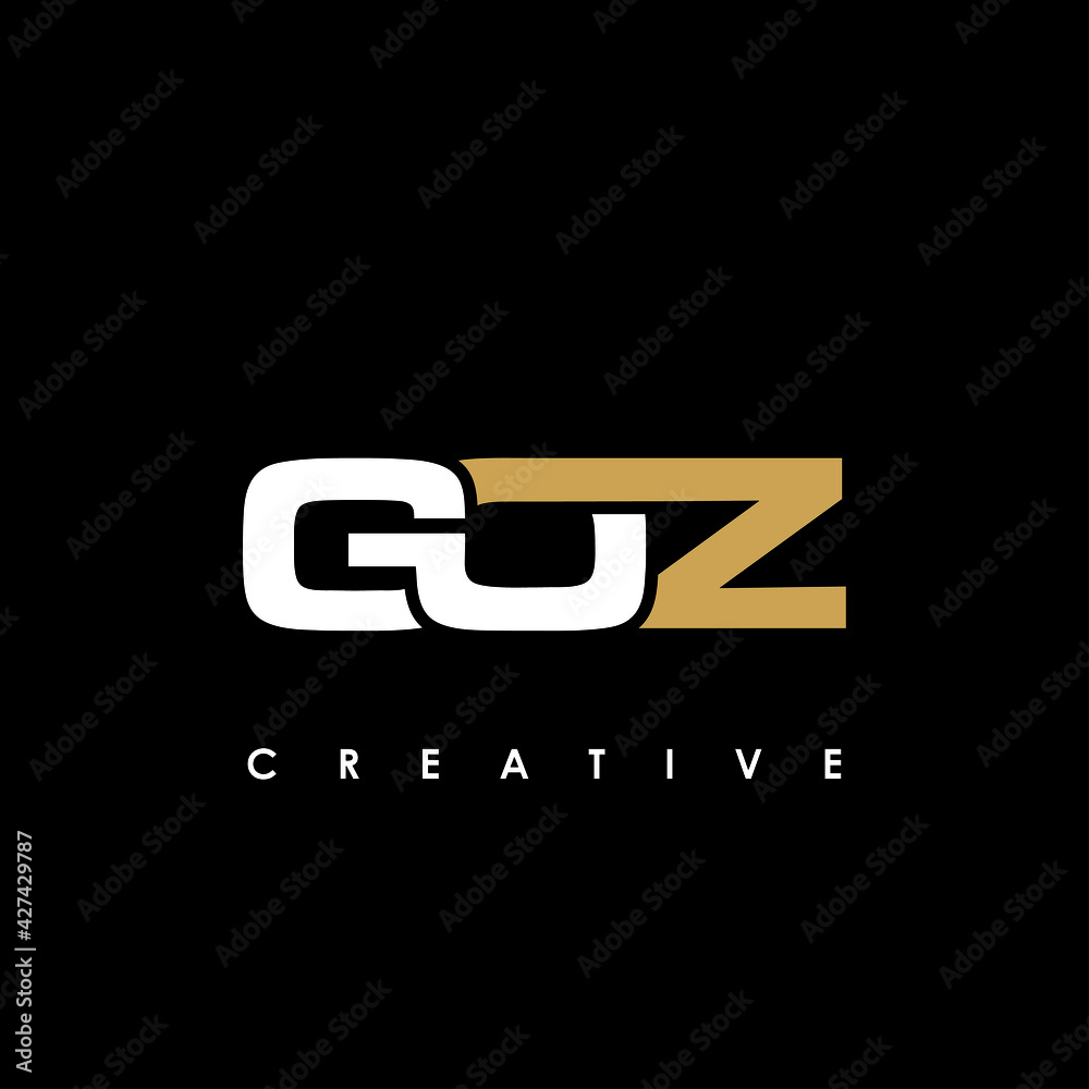 GOZ Letter Initial Logo Design Template Vector Illustration GOZ Letter Initial Logo Design Template Vector Illustration