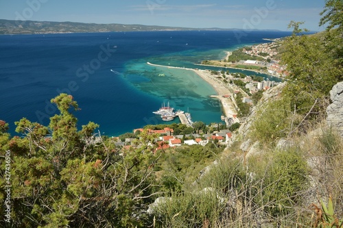Fototapeta Naklejka Na Ścianę i Meble -  Dalmatia is one of historical regions of Croatia along the shore of Adriatic Sea in the Mediterranean