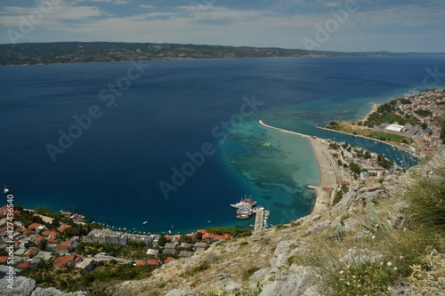 Fototapeta Naklejka Na Ścianę i Meble -  Dalmatia is one of historical regions of Croatia along the shore of Adriatic Sea in the Mediterranean