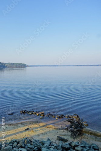 Jordan Lake State Park NC at sunrise photo