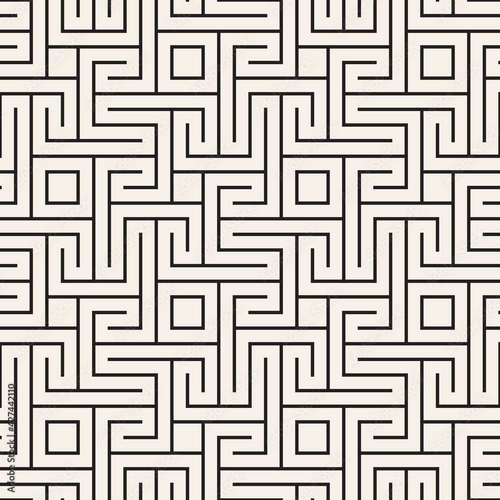 Vector seamless pattern. Modern stylish abstract texture. Repeating geometric tiles Vector seamless pattern. Modern stylish abstract texture. Repeating geometric tiles