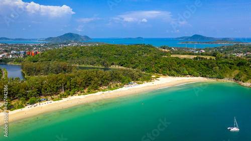 Nai Harn beach in Phuket  Thailand